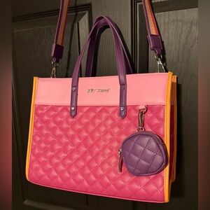 Betsey Johnson XOBECCA Azalea Rosebud Purse